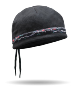 CLB-100-Rose & Barbed Wire-Cord Lock Beanie