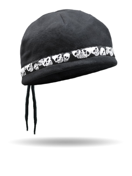 CLB-102-Tossed Skulls-Cord Lock Beanie