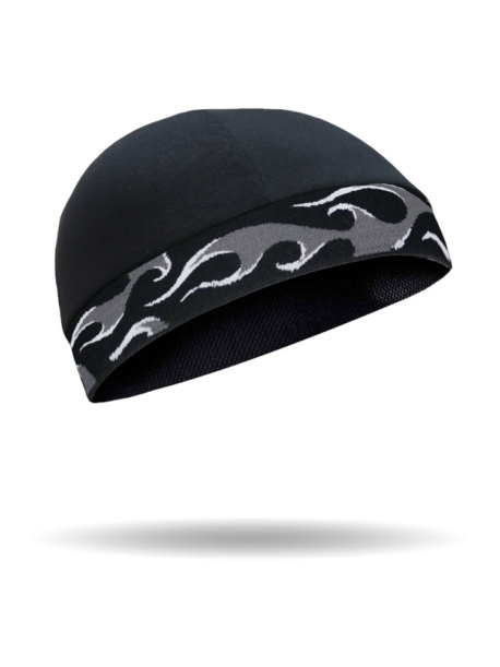 CMCC16-Skull Cap-Flames-Cool Cap