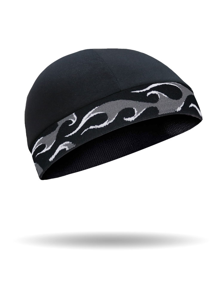 DeniCar Unisex Adjustable Baseball Caps Cool-Dirk 30K Skull Cap Black 