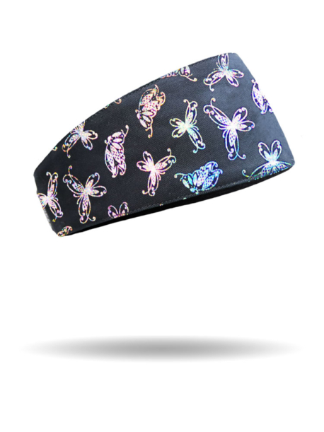 DB1293-Butterfly Foil-Silver-Do Band