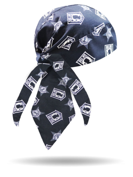 HW2320 White-POW-MIA Honor-Headwrap