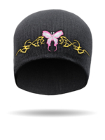 SB-14-Embroidered Tribal Butterfly-Beanie