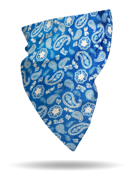 FFG2622-Blue Bandana-Scarf Neck Gaiter