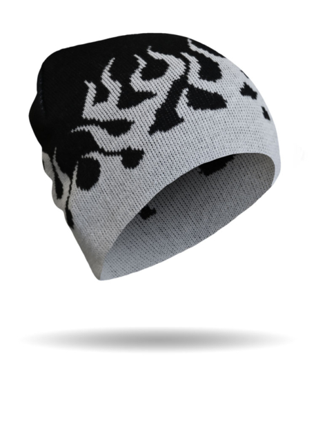 B3028-Tribal Flame Beanie