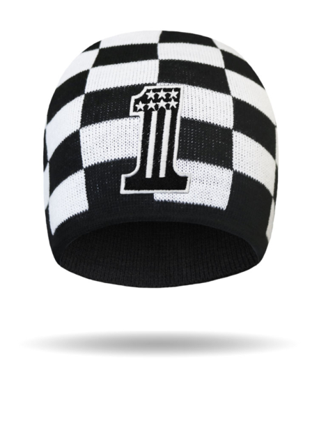 B1317-BW-CheckmateNumber1-Beanie