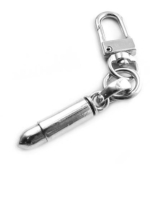 CO2923-Bullet-Zipper Pull Key Chain Clip on