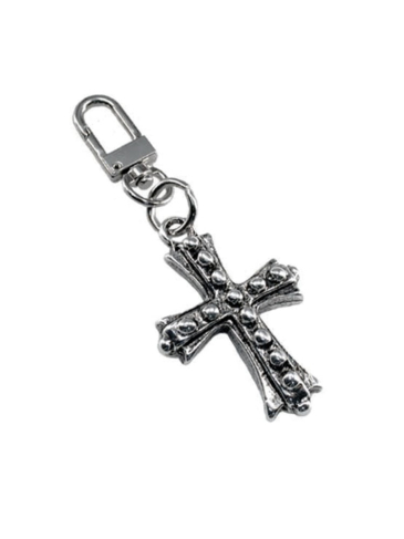 CO1225-Silver-BoltedCross-Keychain