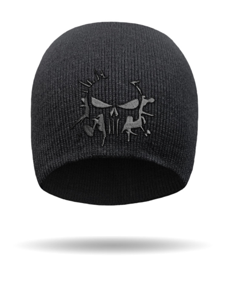 Punisher Splatter Embroidered Beanie