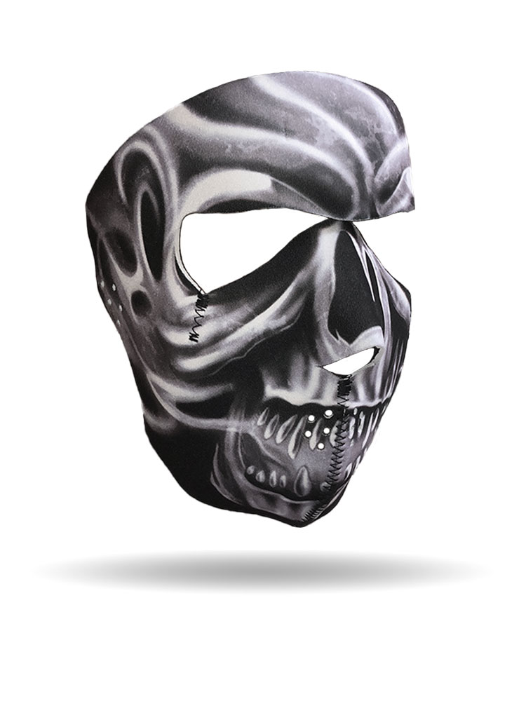 Neoprene Smoky Skull Face Mask