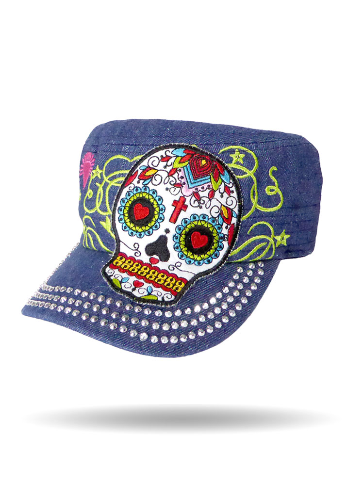 Men's Skull & Hooks Mesh Hat Sale