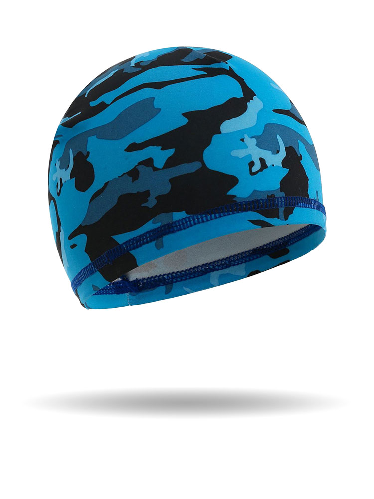 Blue Camo UnderWrap™ Skull Cap