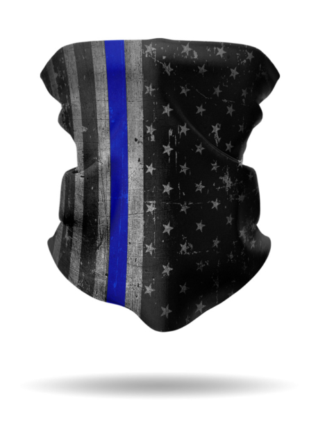 DB2915-BLUE Multi-Function Tube Neck Gaiter