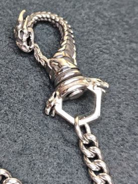 WC1428 Dragon Head Wallet Chain Clasp